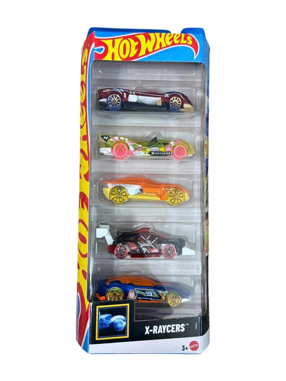 2025 Hot Wheels 5-pack Toy Cars X-Racers